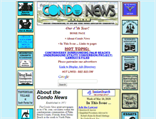 Tablet Screenshot of condonewsonline.com